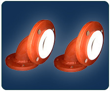 PTFE Lined Elbow - Robust Fluoropolymer Structure | High Chemical Resistance, Versatile Applications