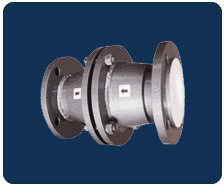 एमएस पीटीएफई नॉन रिटर्न लाइनेड वाल्व