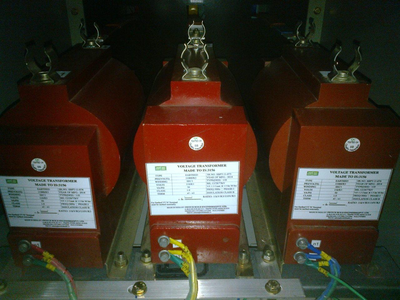 11kv Iindoor Resin Cast Potential Transformer