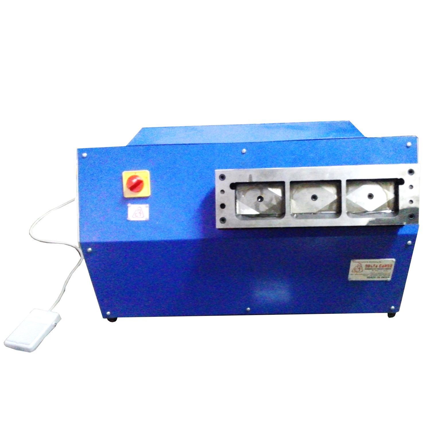 Motorized Three Die Id Card Cutter