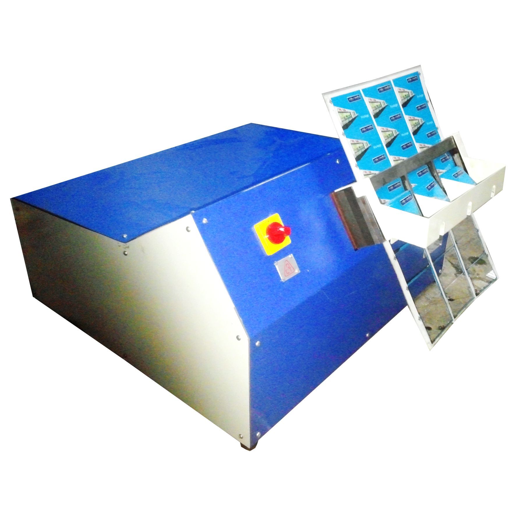 Motorized Three Die Id Card Cutter