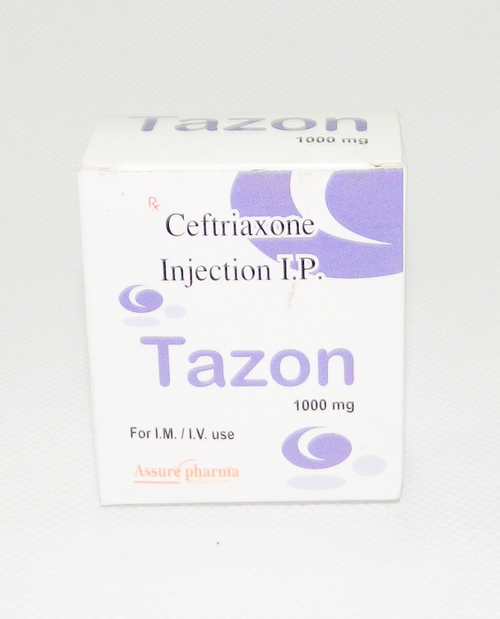 Ceftriaxone 1Gm Inj. Application: Bacteria