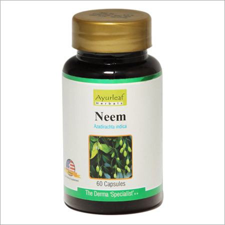 हर्बल मेडिसिन नीम कैप्सूल