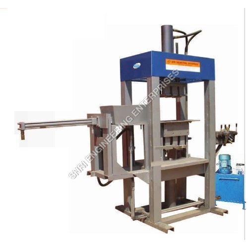 White High Pressure Center Press Fly Ash Brick Making Machine