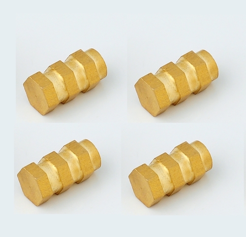 पीतल की लकड़ी का आवेषण