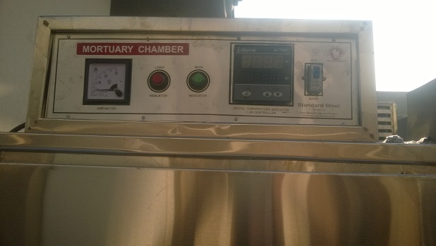 Stainless Steel Dead Body Mortuary Cabinet Power: 220 Watt (W)