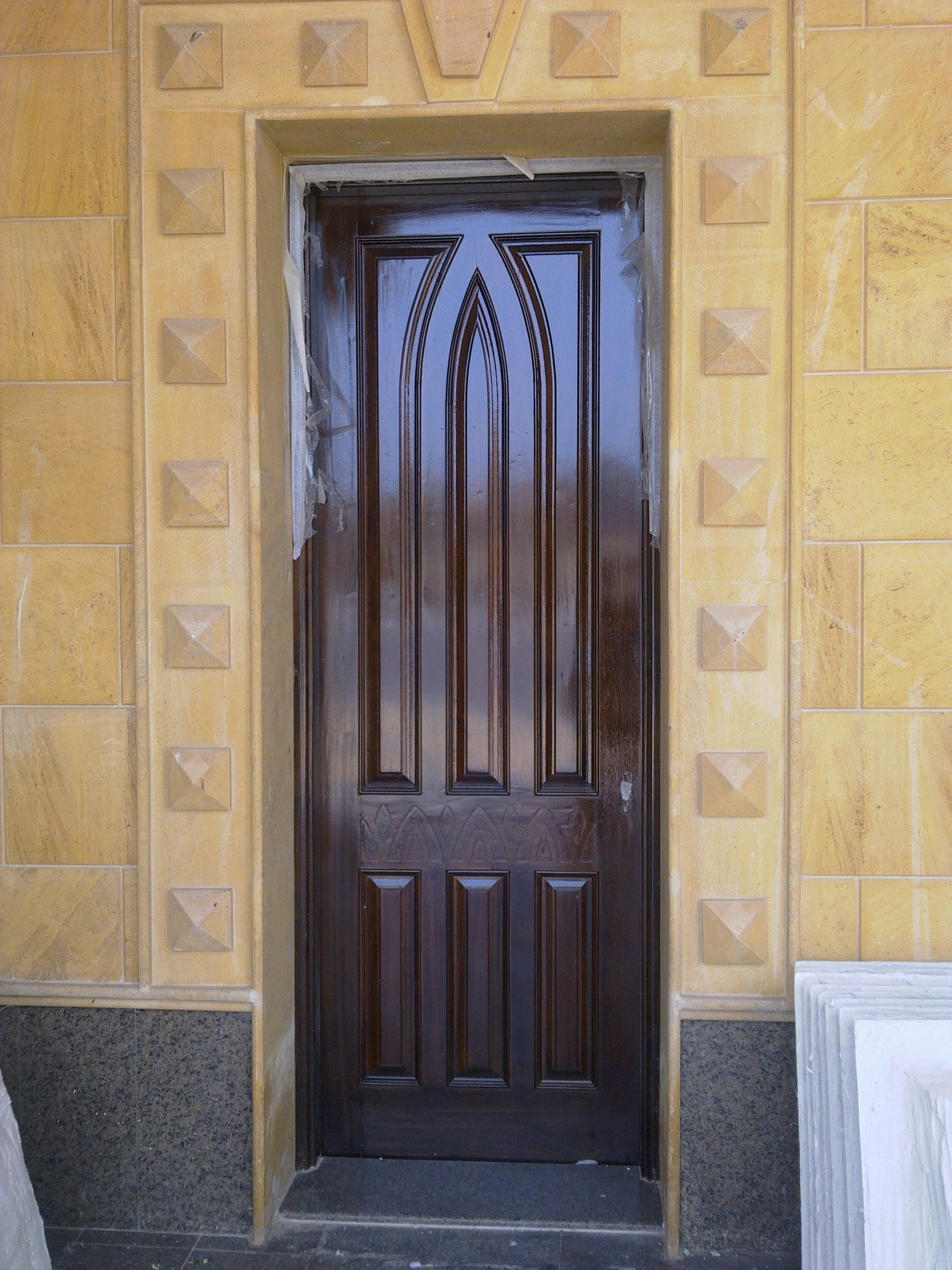 Designer Fixed Glass Door