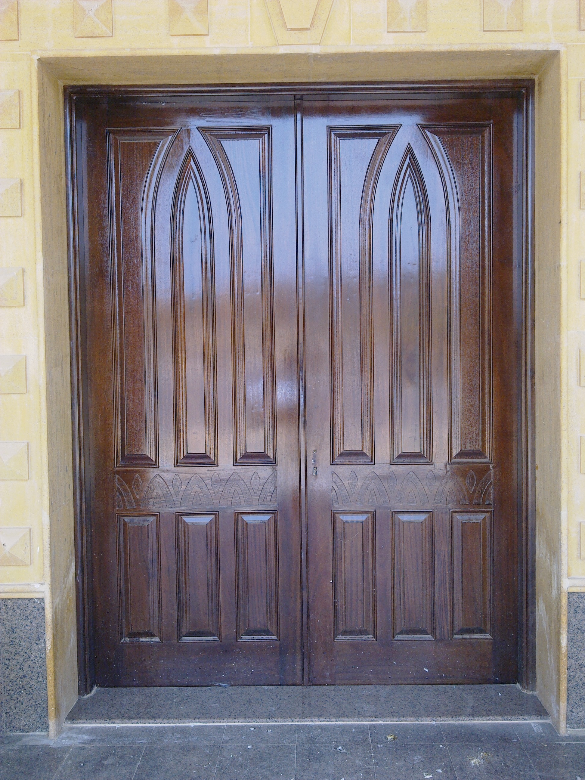 Designer Fixed Glass Door