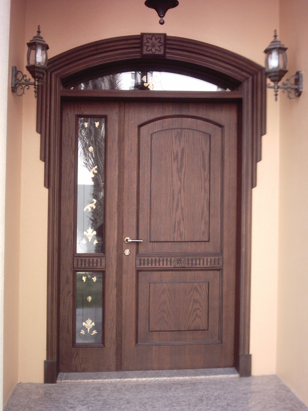 Designer Fixed Glass Door