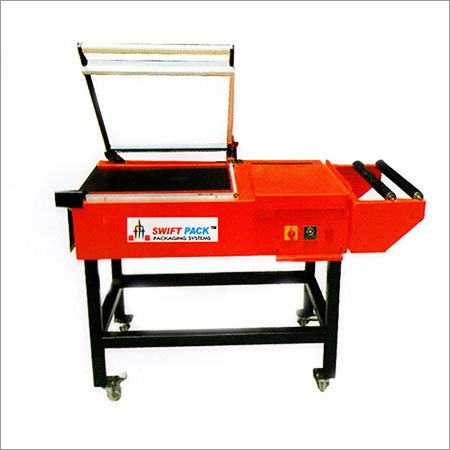Manual L Sealer - Metal, 1945x795x1080 mm | Red, 1 KW Power, Zero Maintenance, High-Speed Sealing for Sweets and Bakery Products