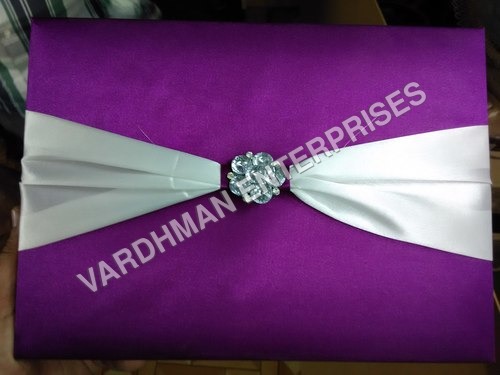 पेपर सैटिन रिबन बॉक्स