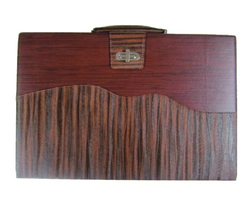 Album Box - Rexine Material, Standard Size, Brown Color | Attractive Design, Moisture Proof Feature