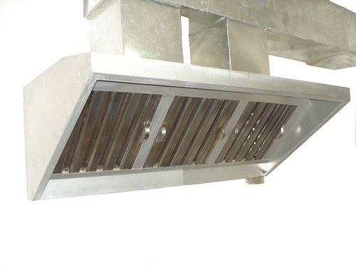 Exhaust Hood With Filter For Hotels And Restaurants