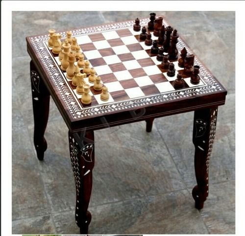 Chess Table Without Drawer