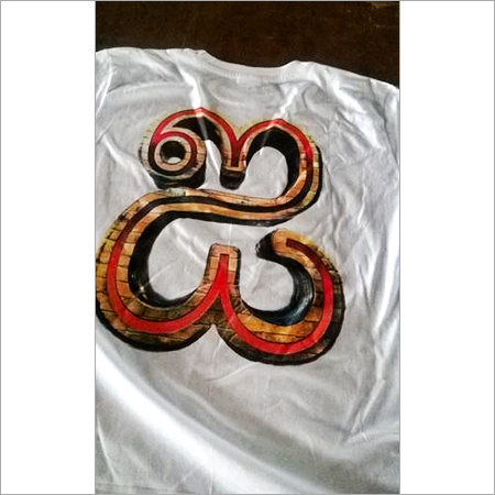 3डी प्रिंटेड टी शर्ट