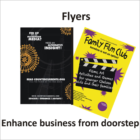 फ्लायर्स प्रिंटिंग सेवाएँ