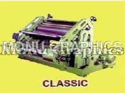 Semi-Automatic Oblique Type Corrugating Machine