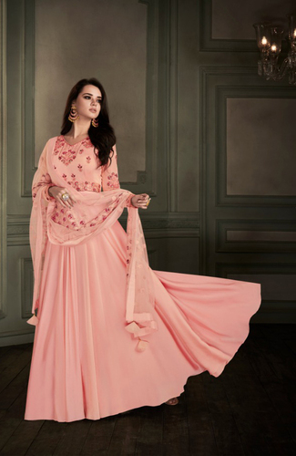 डिजाइनर रेडीमेड गाउन अनारकली सूट