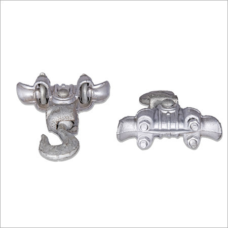 Suspension Clamp - Aluminum, Saddle Design, Silver Finish | Robust Build, Easy Installation, Rust Resistant
