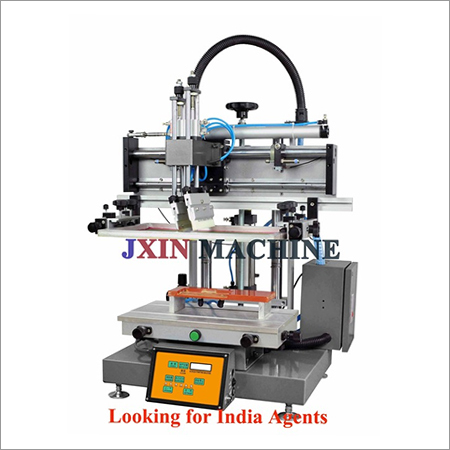 Flat Screen Printing machine with T-slot