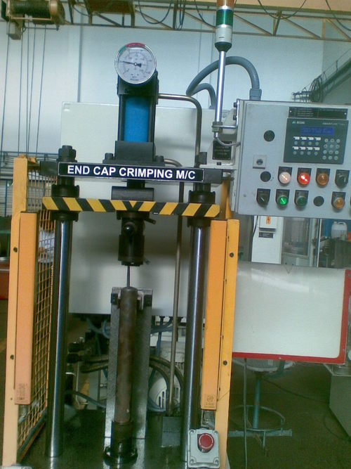 End Cap Crimping Machine
