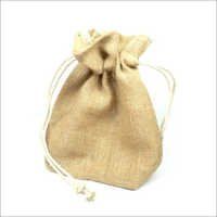 Jute Drawstring Bag