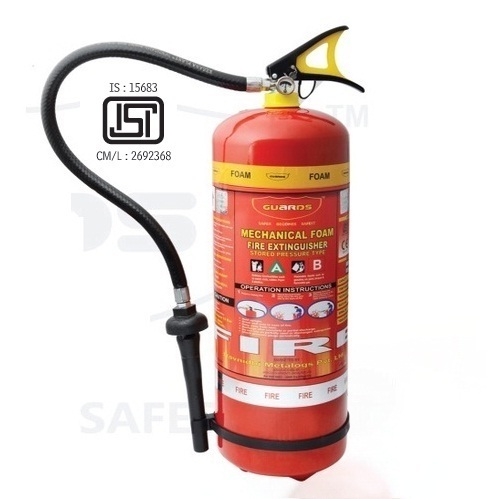 9 Ltr Mechanical Foam Fire Extinguishers Application: Ordinary Combustibles Such As Wood
