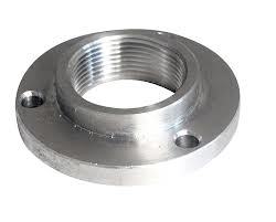 Threaded Flange - Aluminum, 1-100 mm Thickness , Durable and Lightweight Design with Precise Round Shape