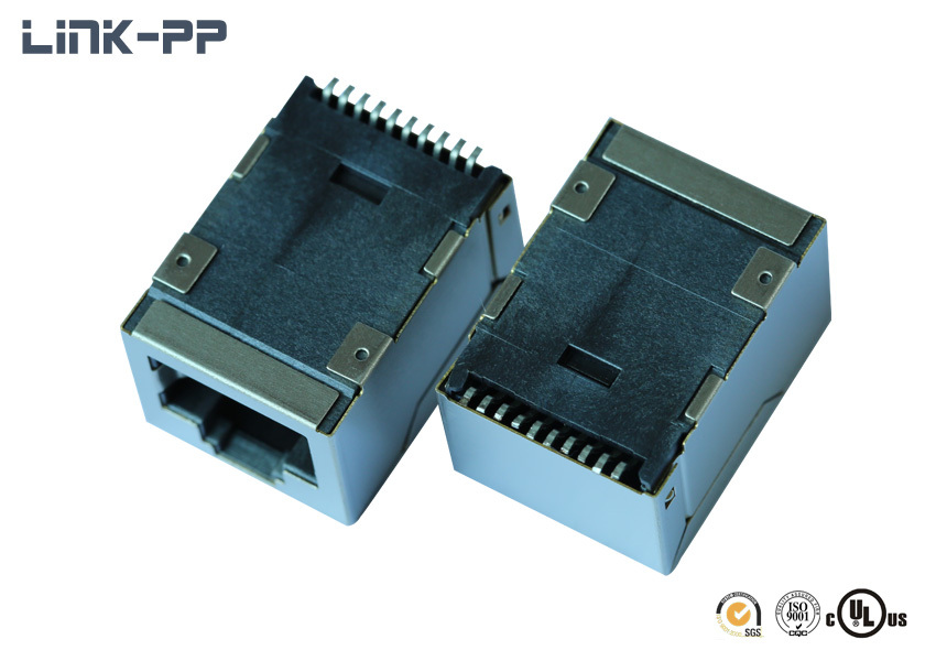 10/100/1000 Base-t Tab-up Hr961120c Rj45 Connector Without Leds