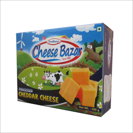 Processed Cheddar Cheese Slice 200gm