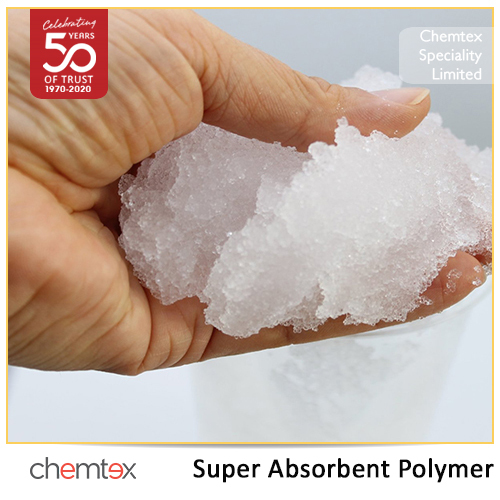 White Super Absorbent Polymer
