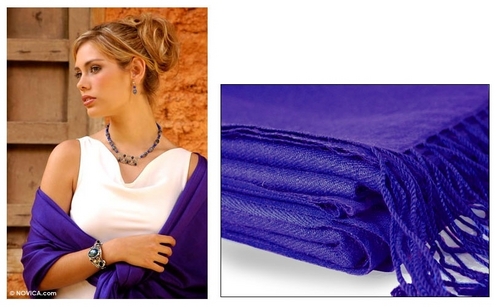 Silk Pashmina Shawl
