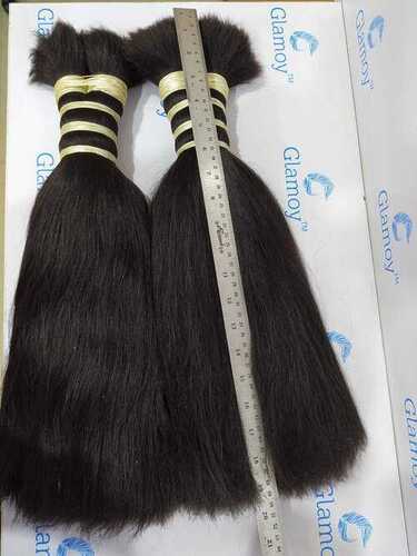 Non Remy Hair - 558.8 mm Length, 100 g Weight | Durable, Soft Texture, Tangle-Free Human Hair for Extensions and Wigs