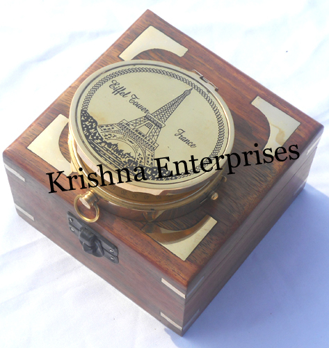 Eiffel Tower Compass With Box