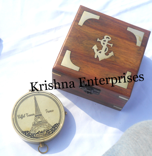 Eiffel Tower Compass With Box