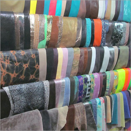 रंगीन फिनिश लेदर