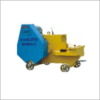 Bar Cutting Machine - Steel Material, 1000x500x800mm , Yellow Finish, 25mm Cutting Capacity, 5HP Motor Power, 200kg Weight, Durable Design