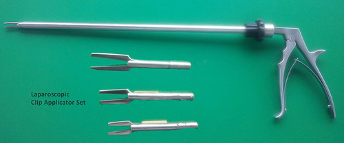 Laparoscopic Clip Applicator Set 10Mm Application: Hospital