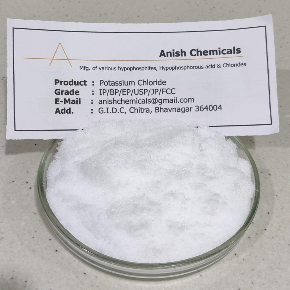 Potassium Chloride - Cas No: 7447-40-7