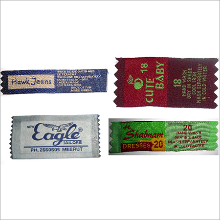 Woven Wash Care Labels
