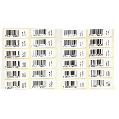 Printed Barcode Labels