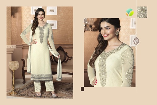 सेमी-स्टिच्ड सलवार सूट