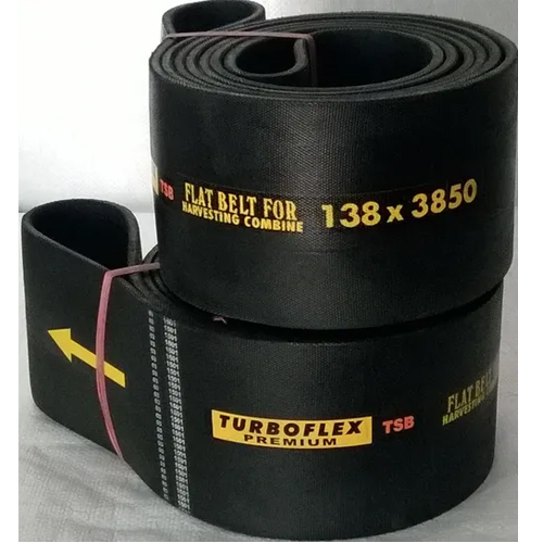 Harvester Combine Flat Belts - Nylon, 100 mm Width, 6 mm Thickness | High Flexibility, Excellent Performance, Suitable For Small Pulley Diameters