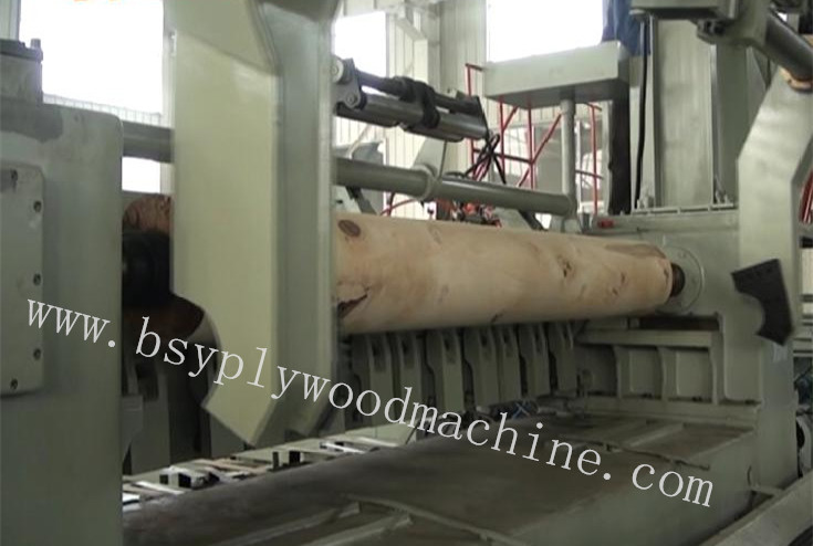 Hydraulic Single Spindle Veneer Peeler