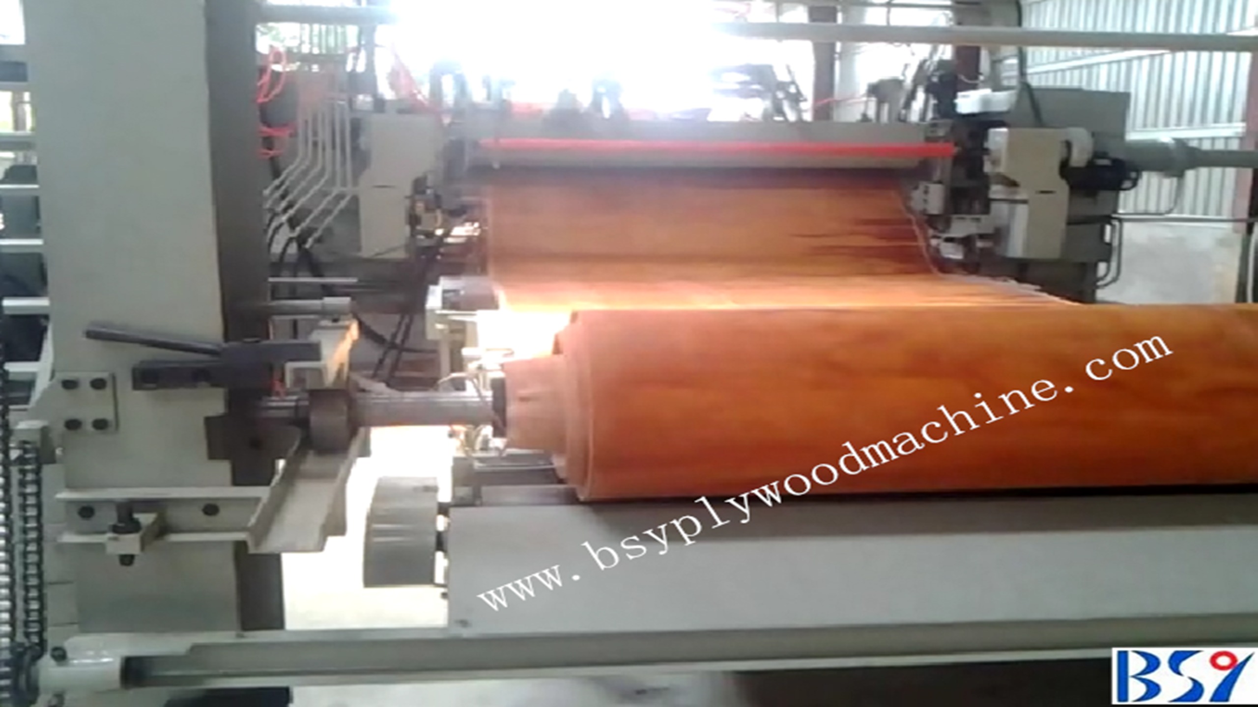 Hydraulic Single Spindle Veneer Peeler
