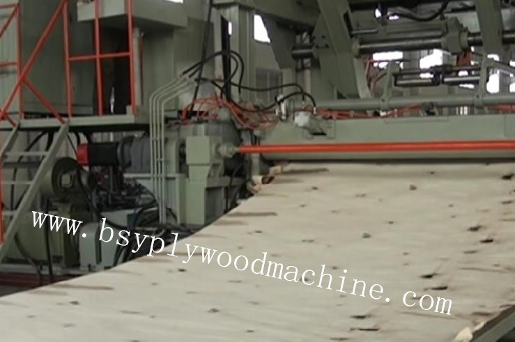 Hydraulic Single Spindle Veneer Peeler