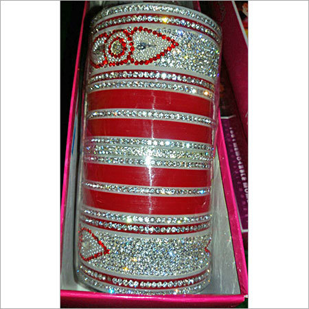 डिजाइनर ब्राइडल पंजाबी चूड़ा