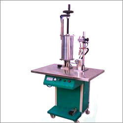 सेमी ऑटोमैटिक एरोसोल गैस भरने की मशीन