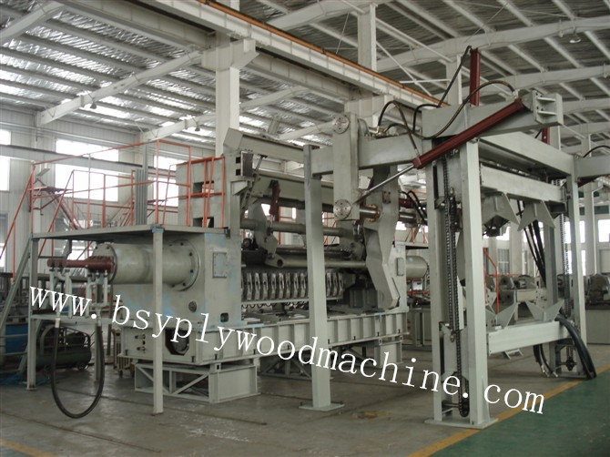 Vertical Log Centering Charger Machine