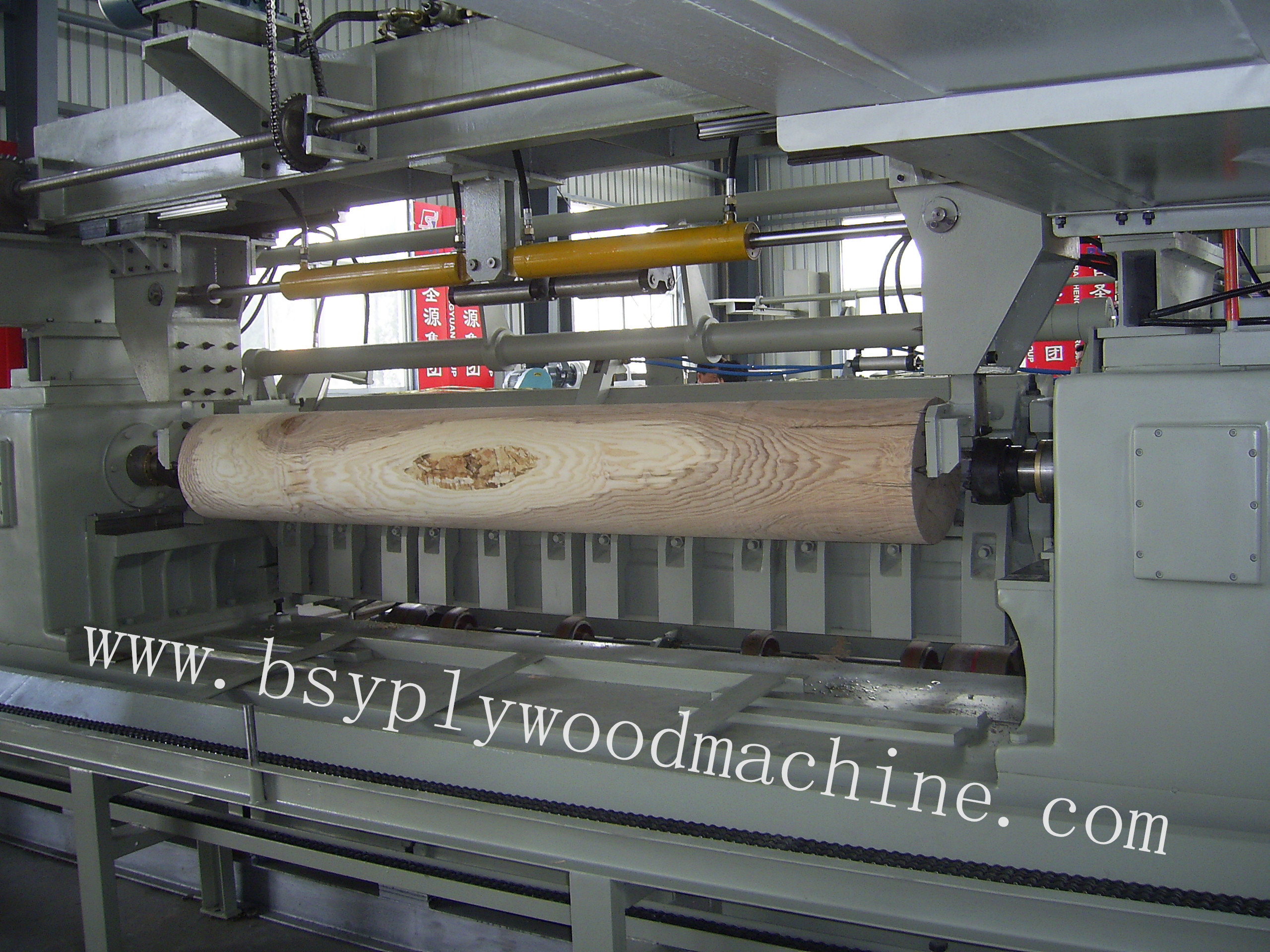 Hydraulic Single Spindle Veneer Peeler